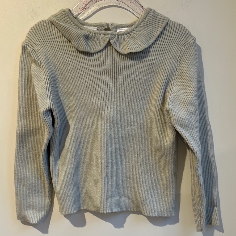 Zara Light Gray Knitted Sweater